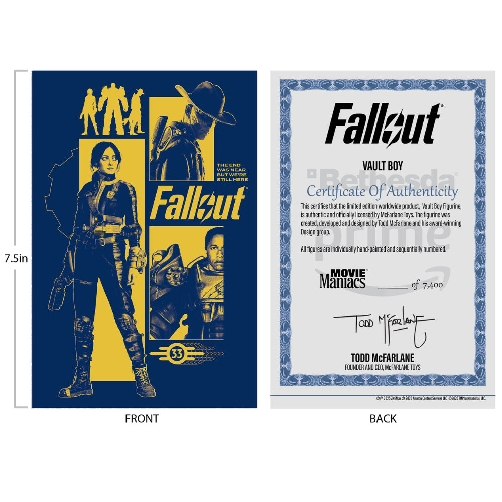 Fallout Vault Boy (Wersja 3) 5-calowa figurka z ruchomymi elementami