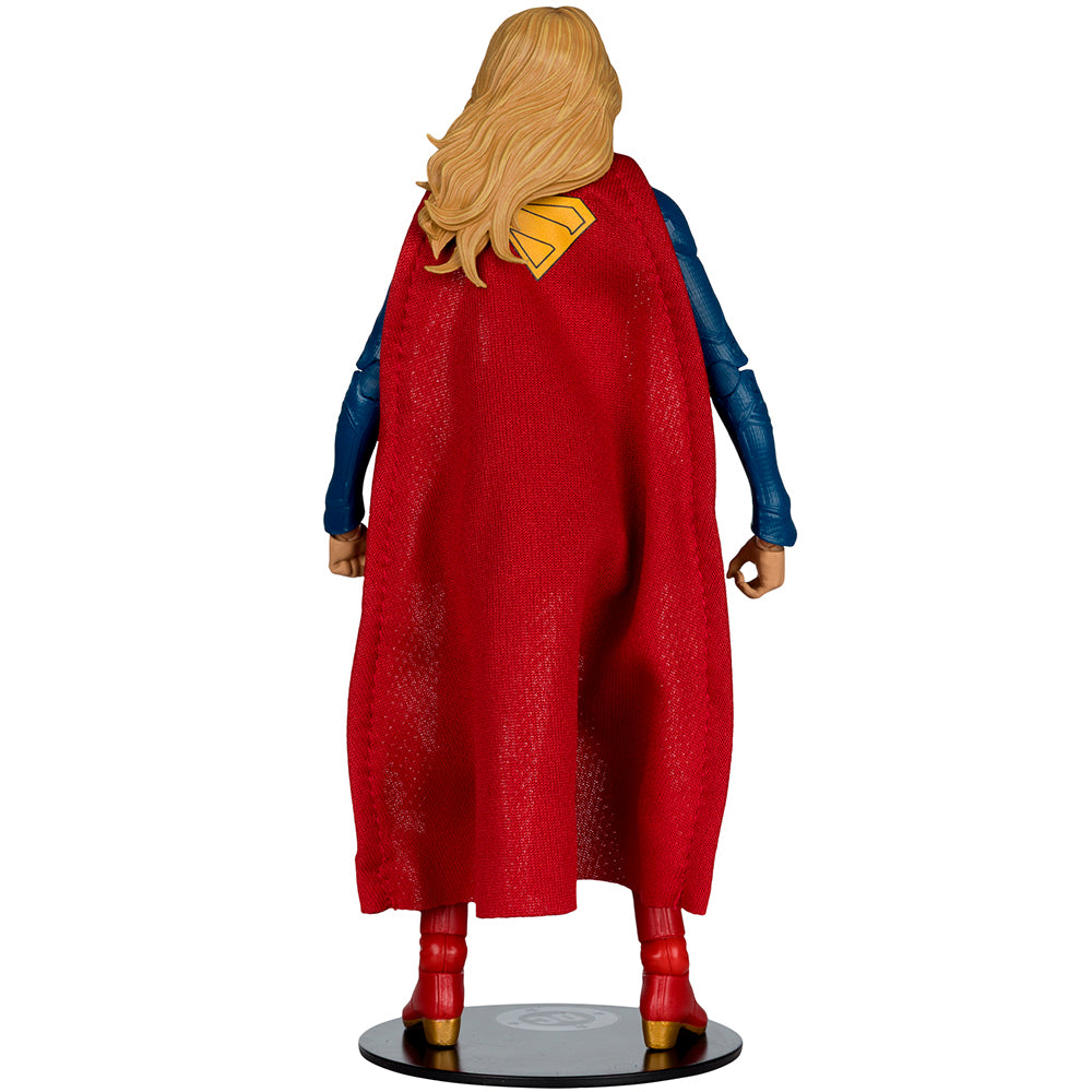 DC Multiverse Supergirl and Baby Krypto (Supergirl Movie) 7in Action Figure Deluxe Theatrical Edition