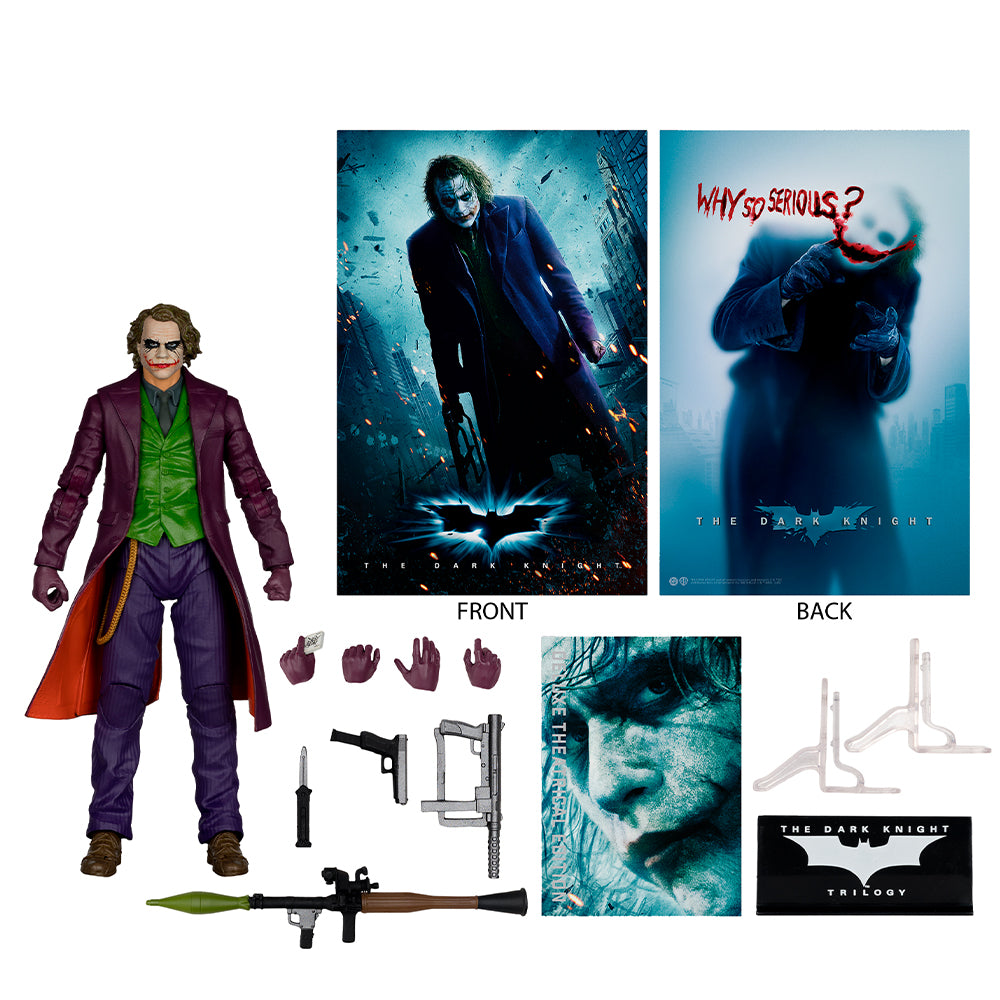 DC Multiverse Joker (Mroczny Rycerz) Figurka Akcji 18 cm