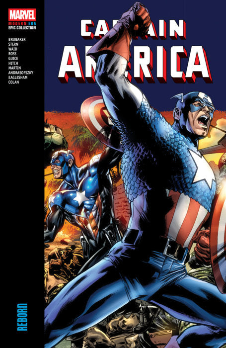 Captain America Modern Era Epic Collection: Reborn – Marvel grafinės novelės viršelis