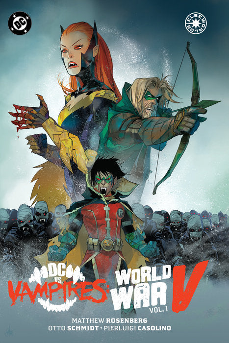DC vs. Vampires: World War V Vol. 1 – DC Comics grafinės novelės viršelis