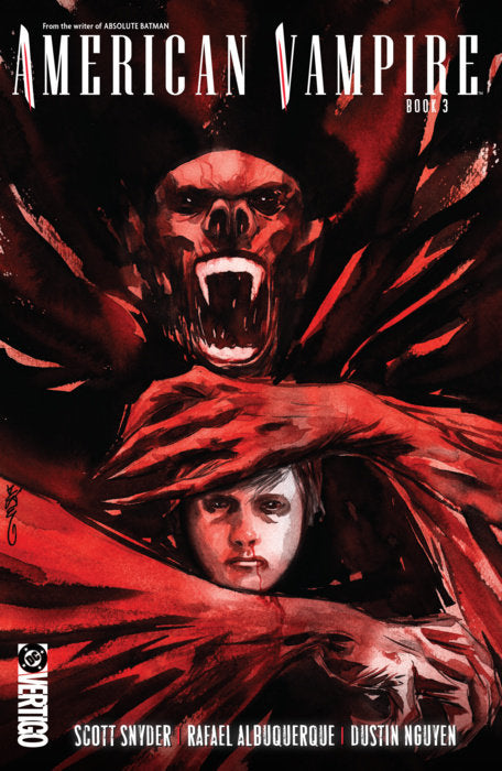 American Vampire Book Three – DC Comics grafinės novelės viršelis