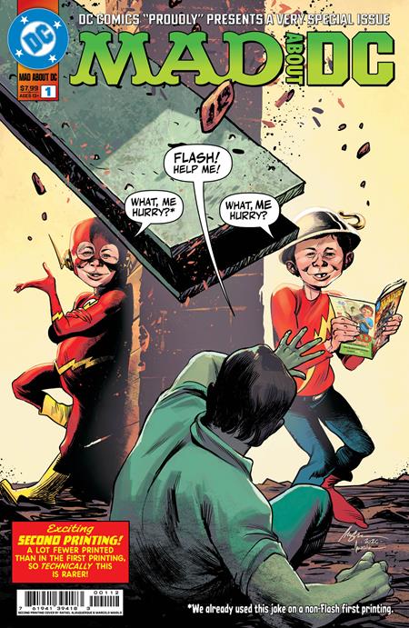 MAD About DC #1 Second Printing