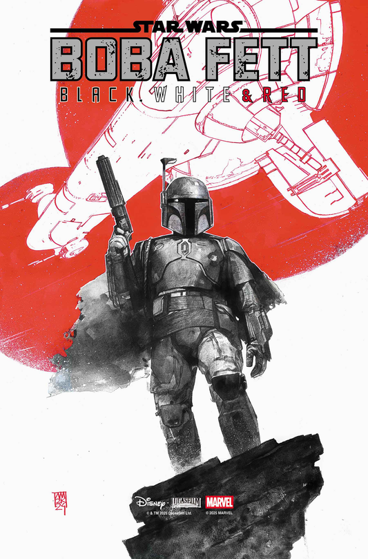 Star Wars: Boba Fett - Black, White & Red