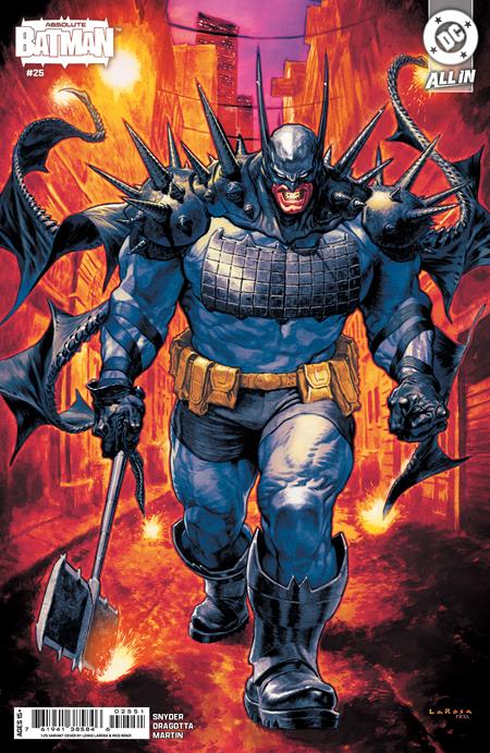 Absolute Batman #25 – DC Comics komikso viršelis, Cover K – Lewis LaRosa (1:25)